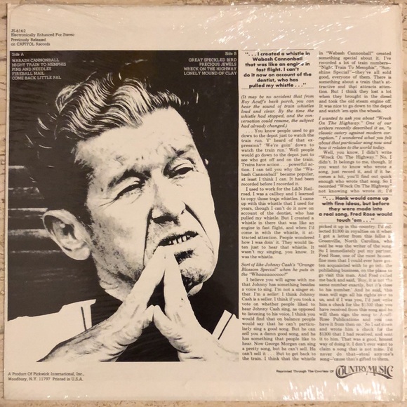 Roy Acuff Vinyl Lp *Unopened Original Seal - Picture 2 of 3